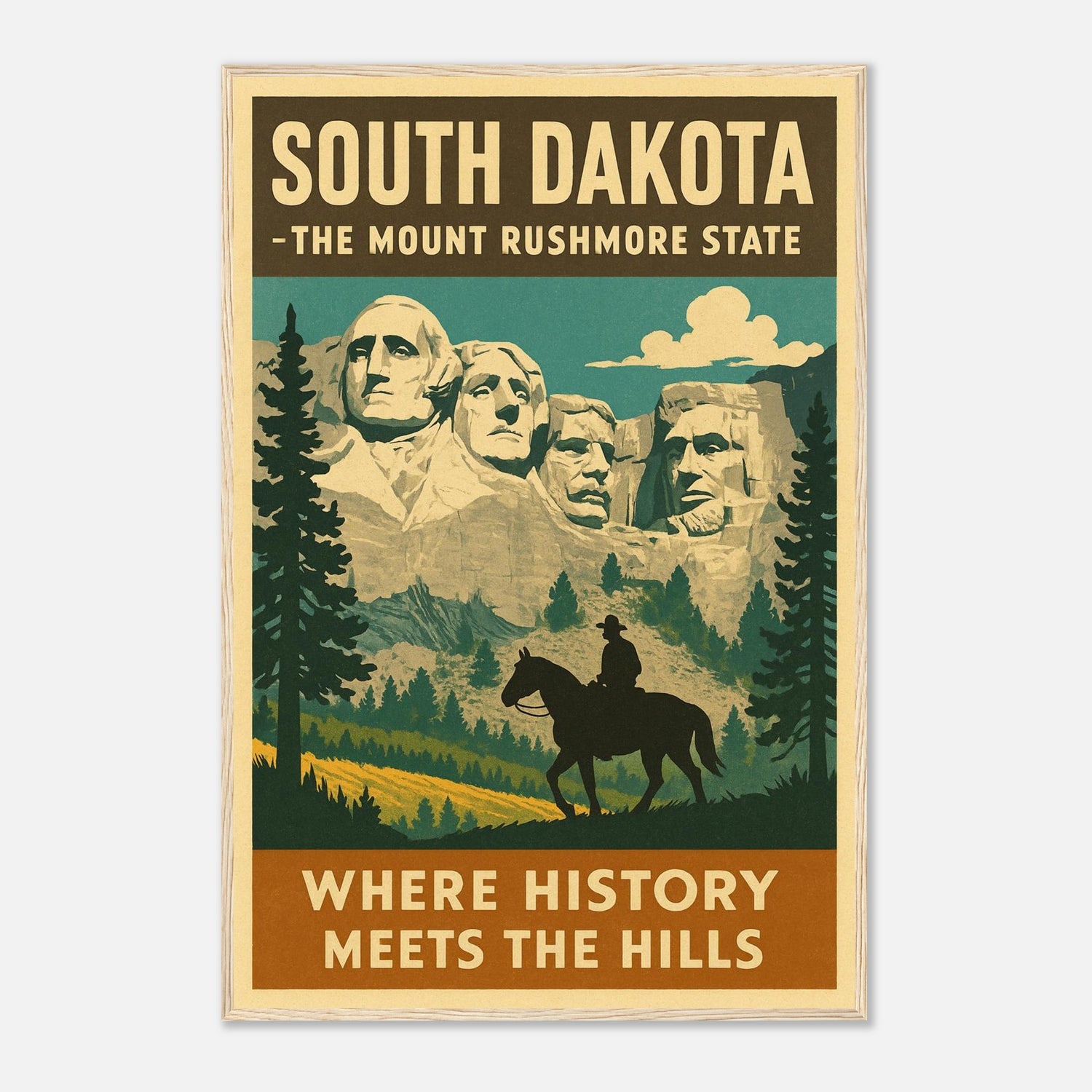 South Dakota – Canvas Art Print | Canvas of America