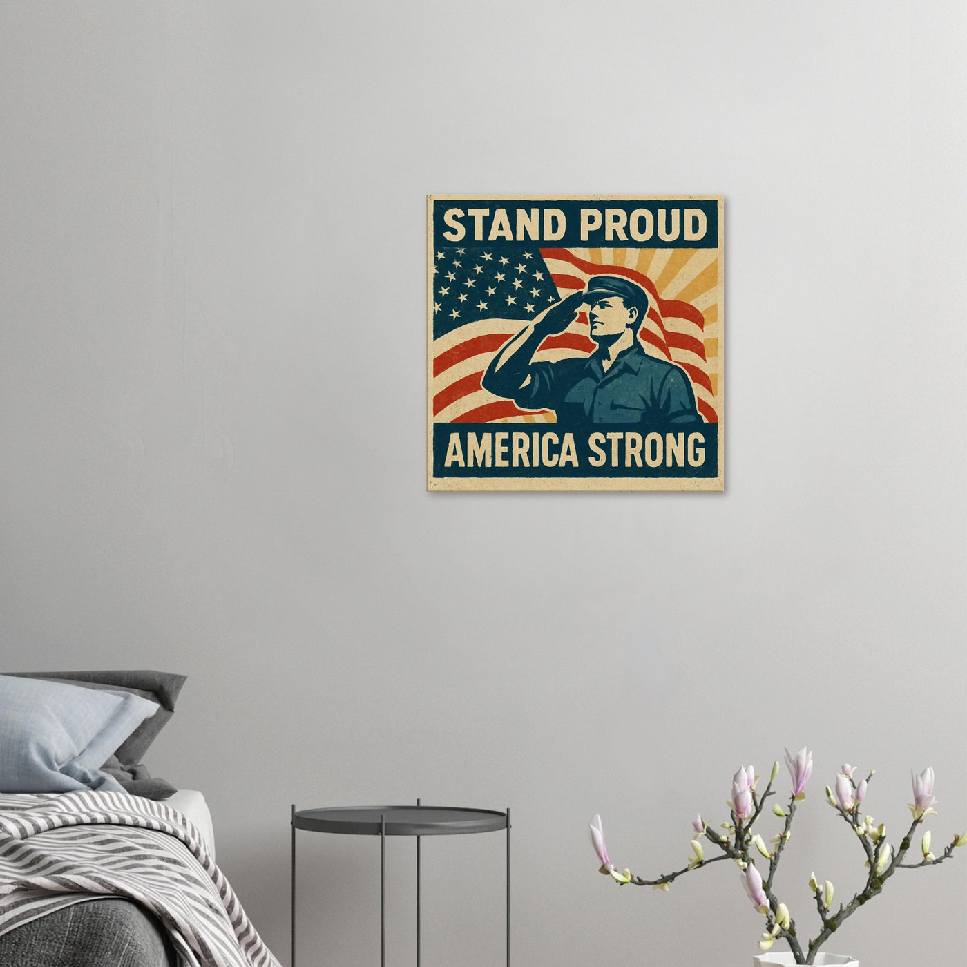 Stand Proud - America Strong – Canvas Art Print | Canvas of America