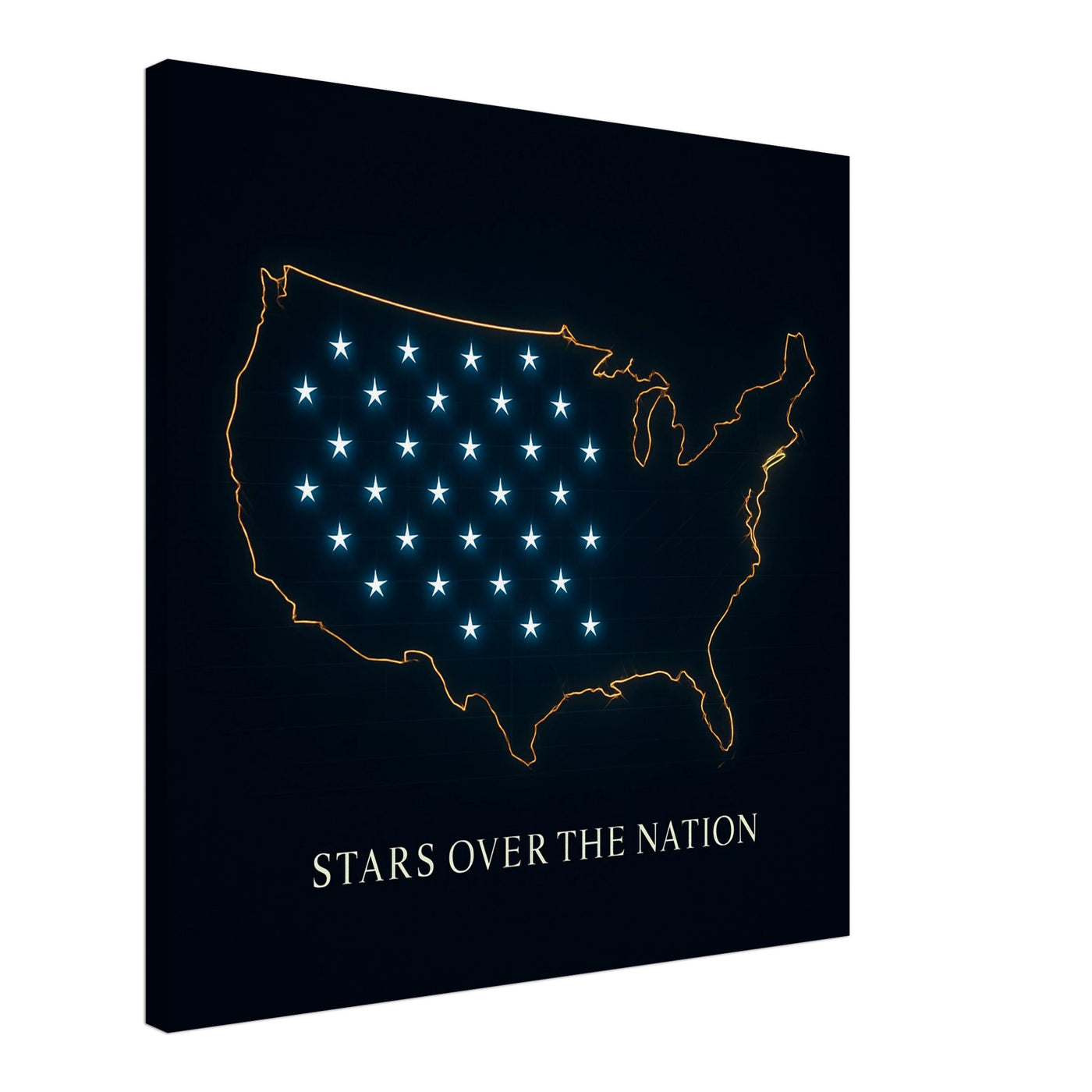 Stars over the Nation – Canvas Art Print | Canvas of America