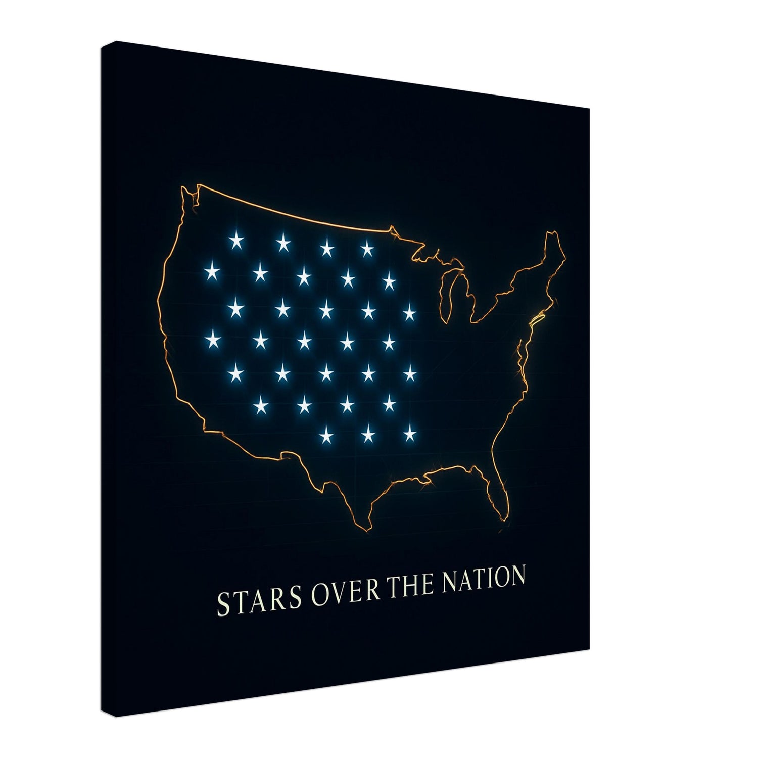 Stars over the Nation – Canvas Art Print | Canvas of America