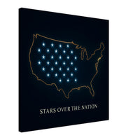 Stars over the Nation – Canvas Art Print | Canvas of America