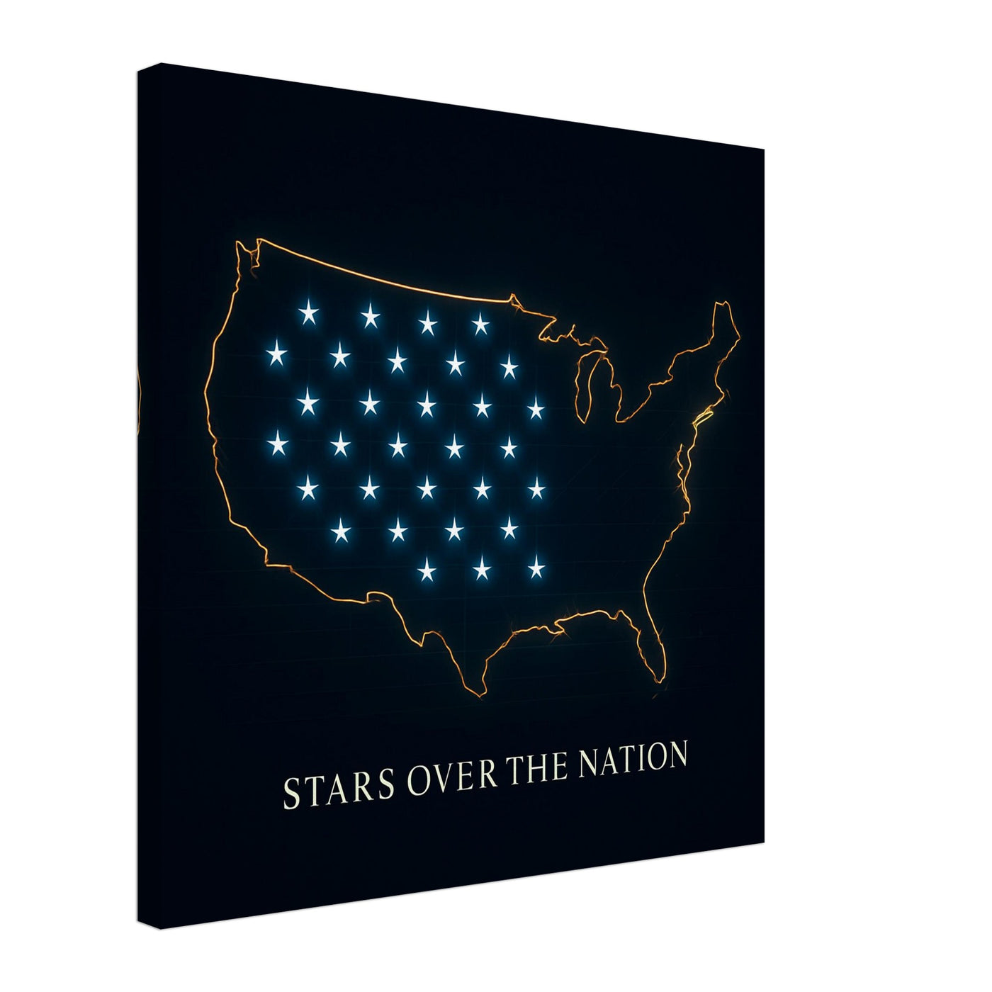 Stars over the Nation – Canvas Art Print | Canvas of America
