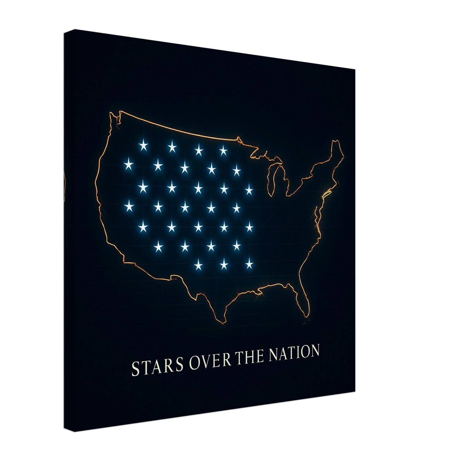 Stars over the Nation – Canvas Art Print | Canvas of America