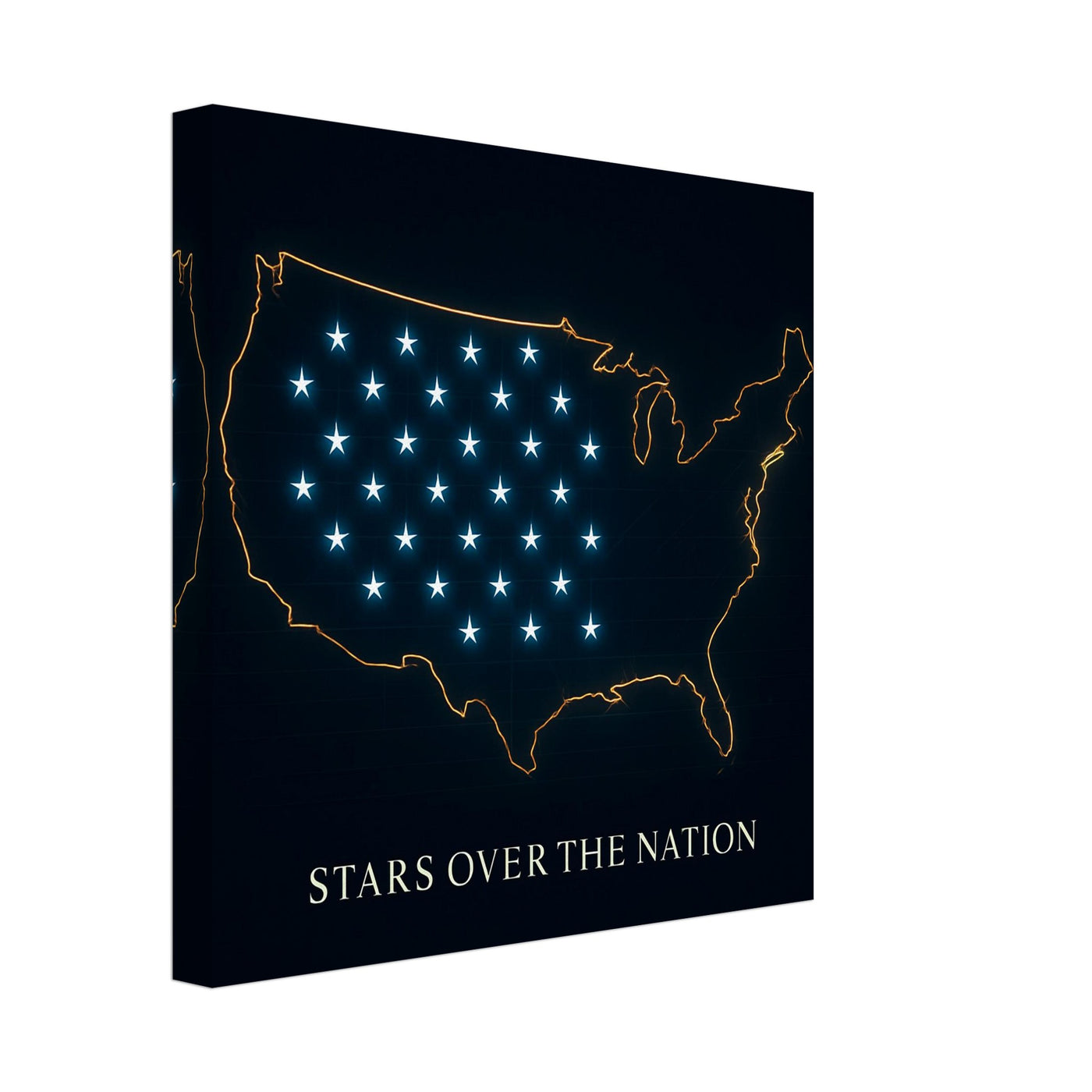 Stars over the Nation – Canvas Art Print | Canvas of America