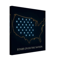 Stars over the Nation – Canvas Art Print | Canvas of America