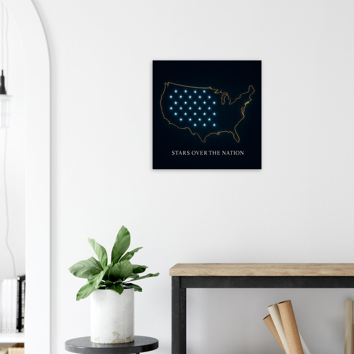 Stars over the Nation – Canvas Art Print | Canvas of America
