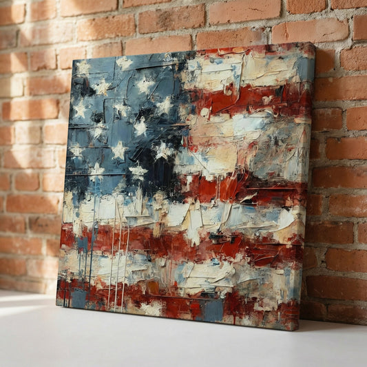 Stars & Stripes — premium American wall art 2 | Canvas of America