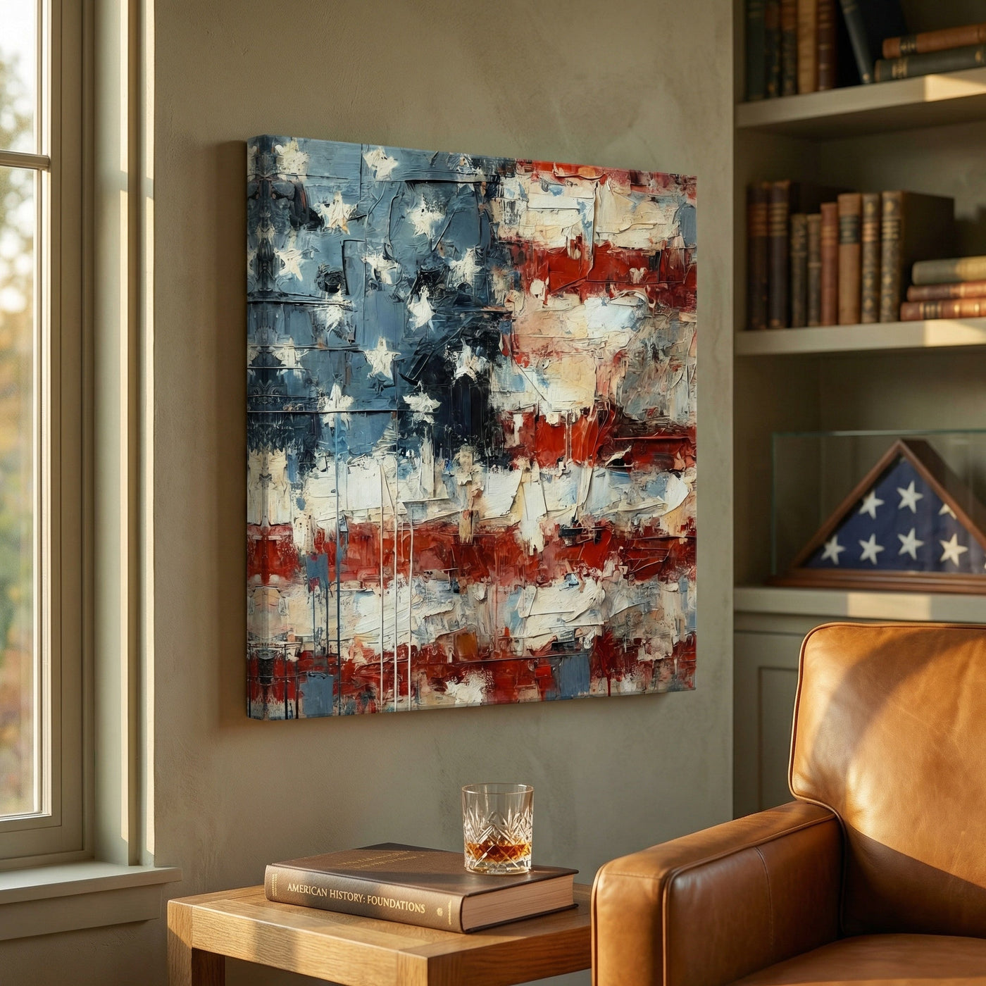 Stars & Stripes — premium American wall art 3 | Canvas of America