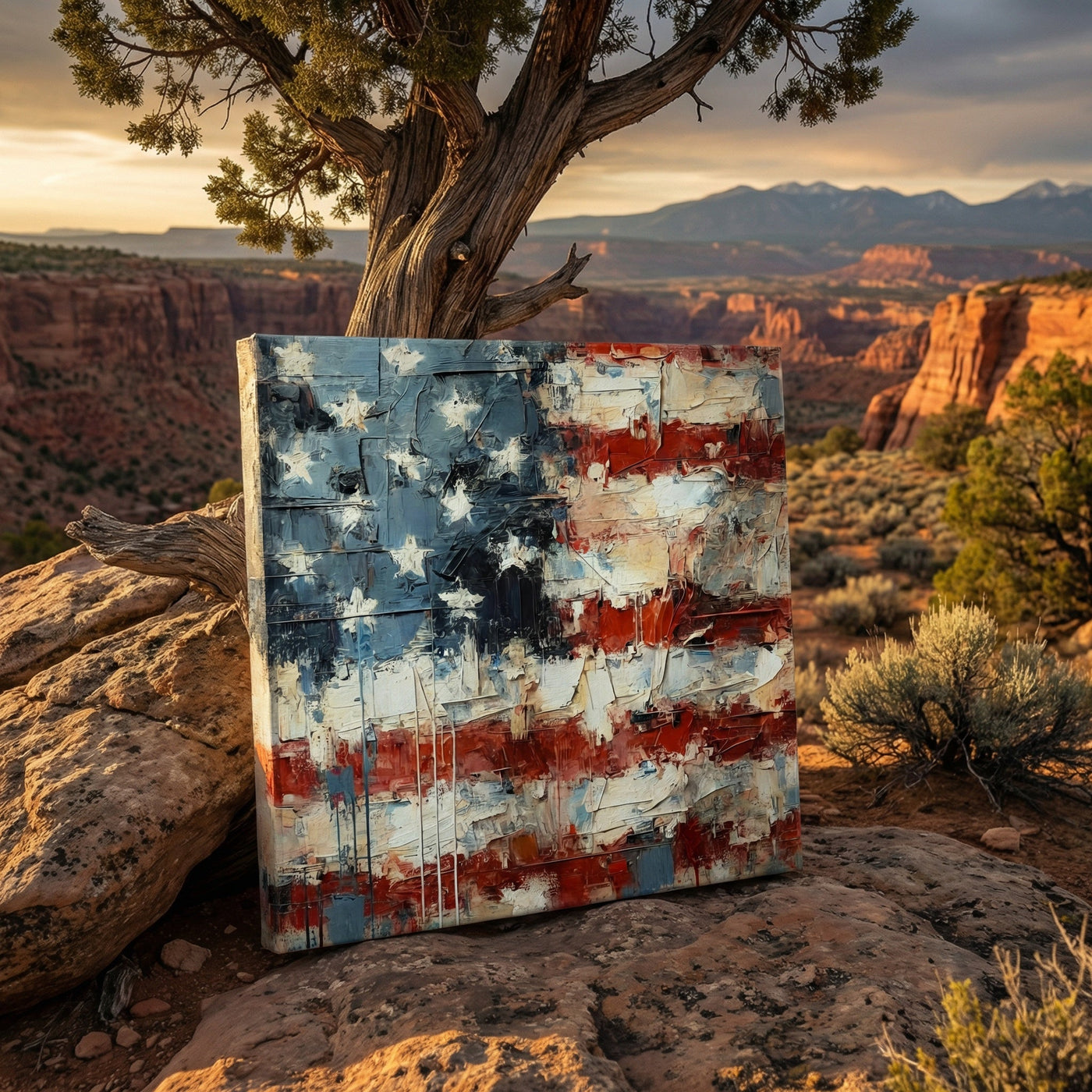 Stars & Stripes — premium American wall art 4 | Canvas of America