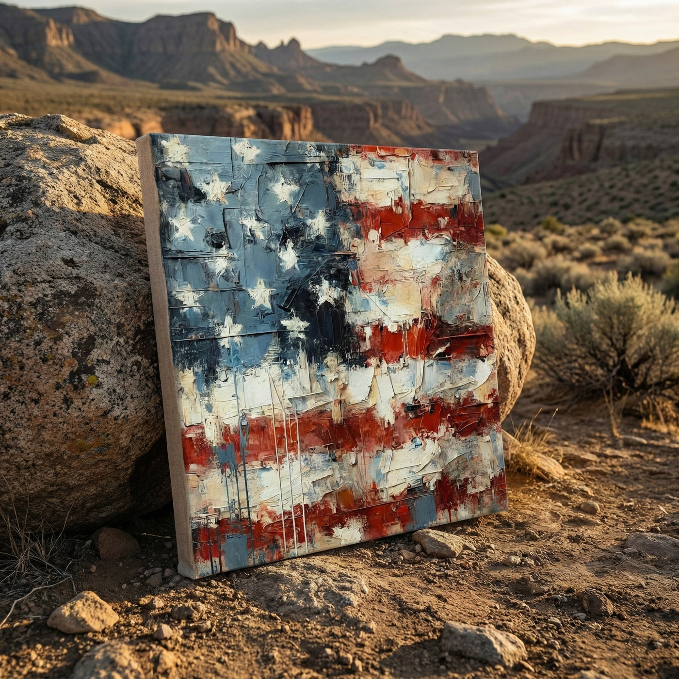 Stars & Stripes — premium American wall art 5 | Canvas of America