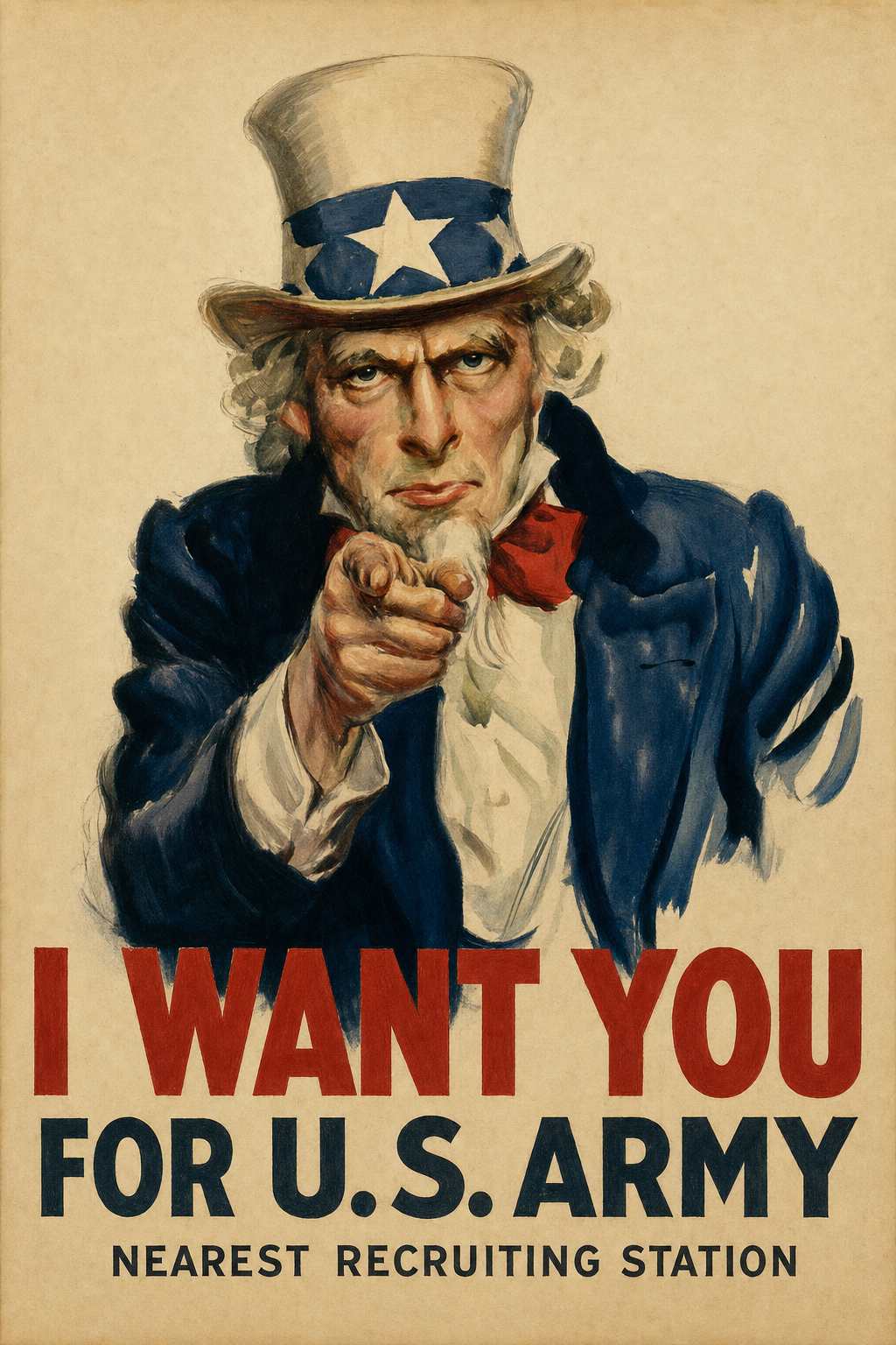 I Want You - detail of the artwork