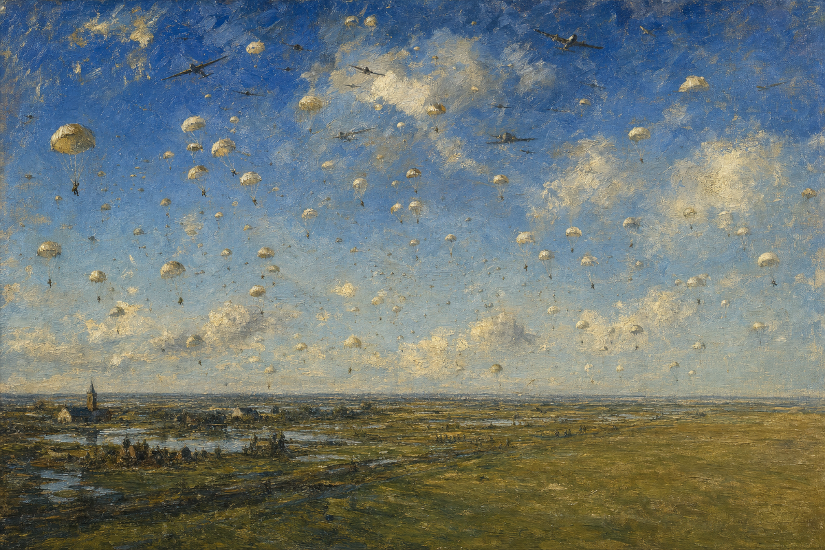 Market Garden, 1944 - detail of the artwork