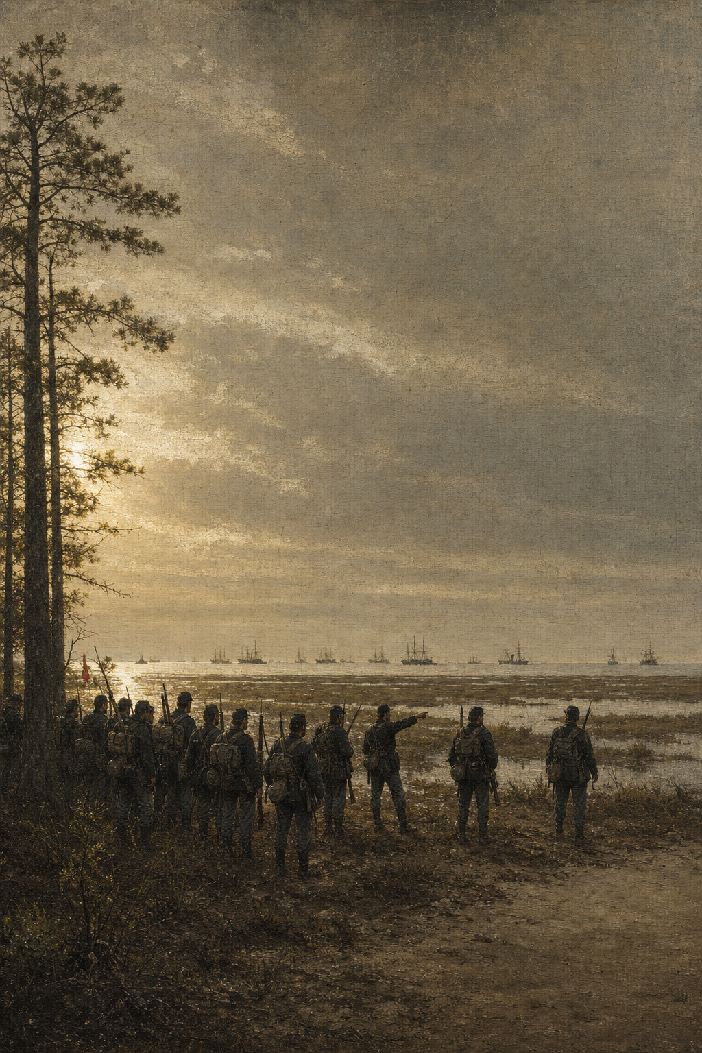 Savannah, 1864 - detail of the artwork