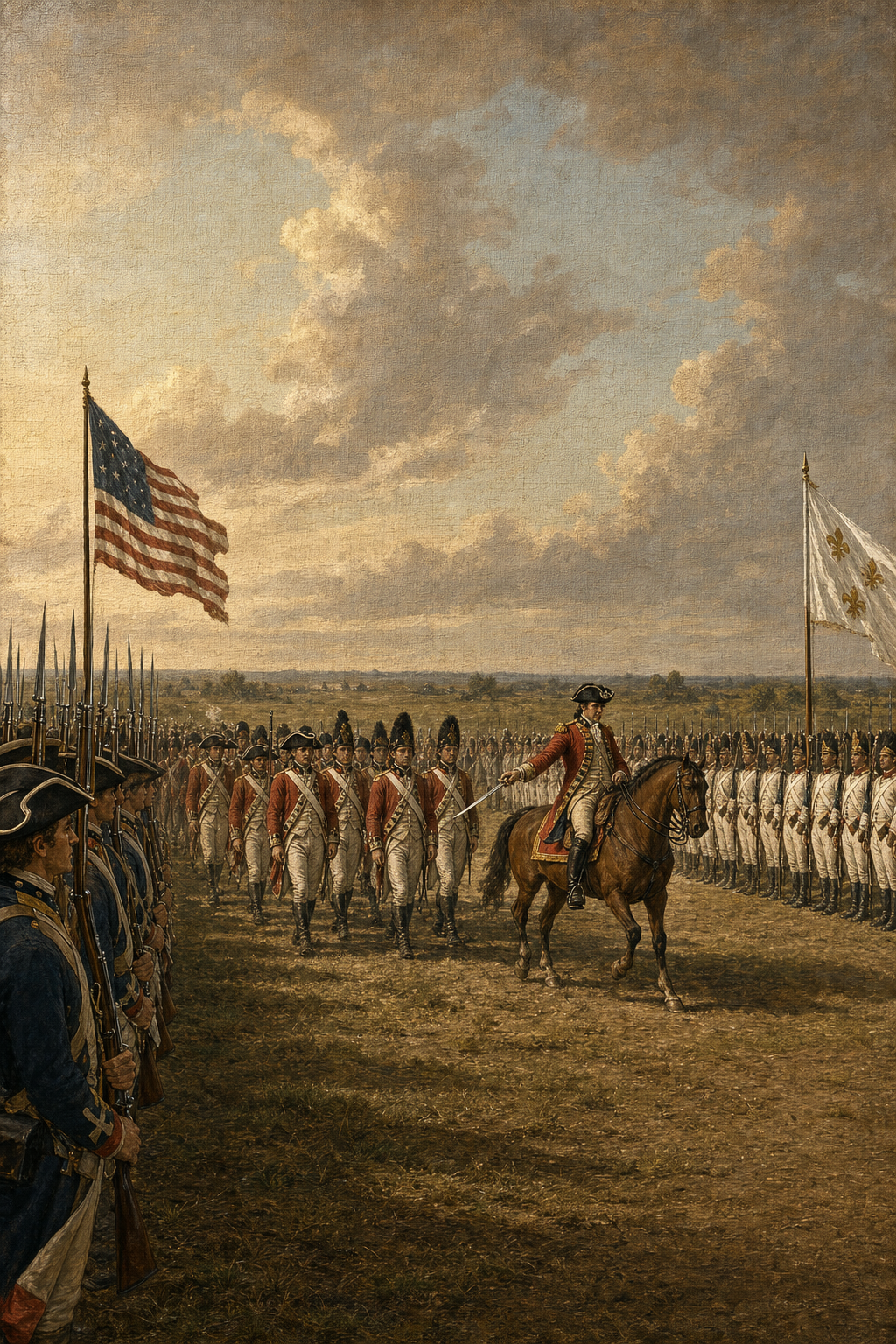 Yorktown, 1781 - detail of the artwork