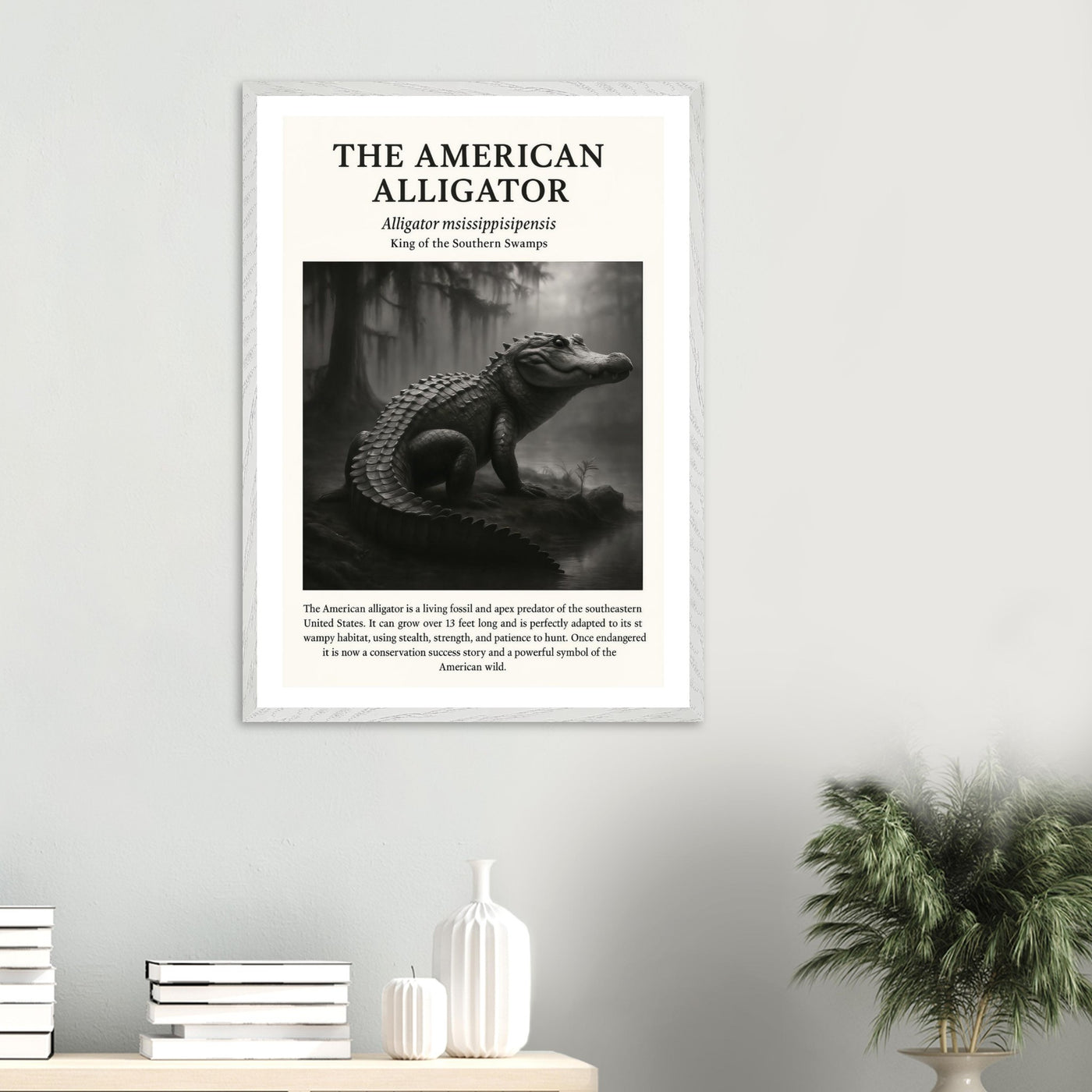 The American Alligator – Canvas Art Print | Canvas of America