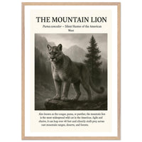 The Mountain Lion – Canvas Art Print | Canvas of America