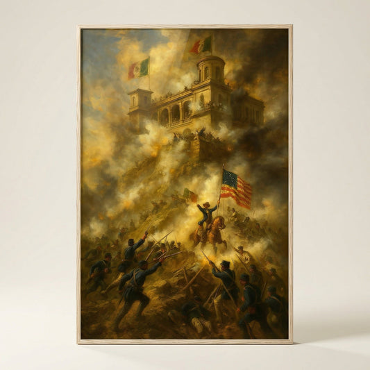 The Storm at Chapultepec — premium American wall art 1 | Canvas of America