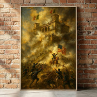 The Storm at Chapultepec — premium American wall art 2 | Canvas of America