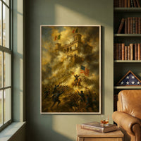 The Storm at Chapultepec — premium American wall art 3 | Canvas of America