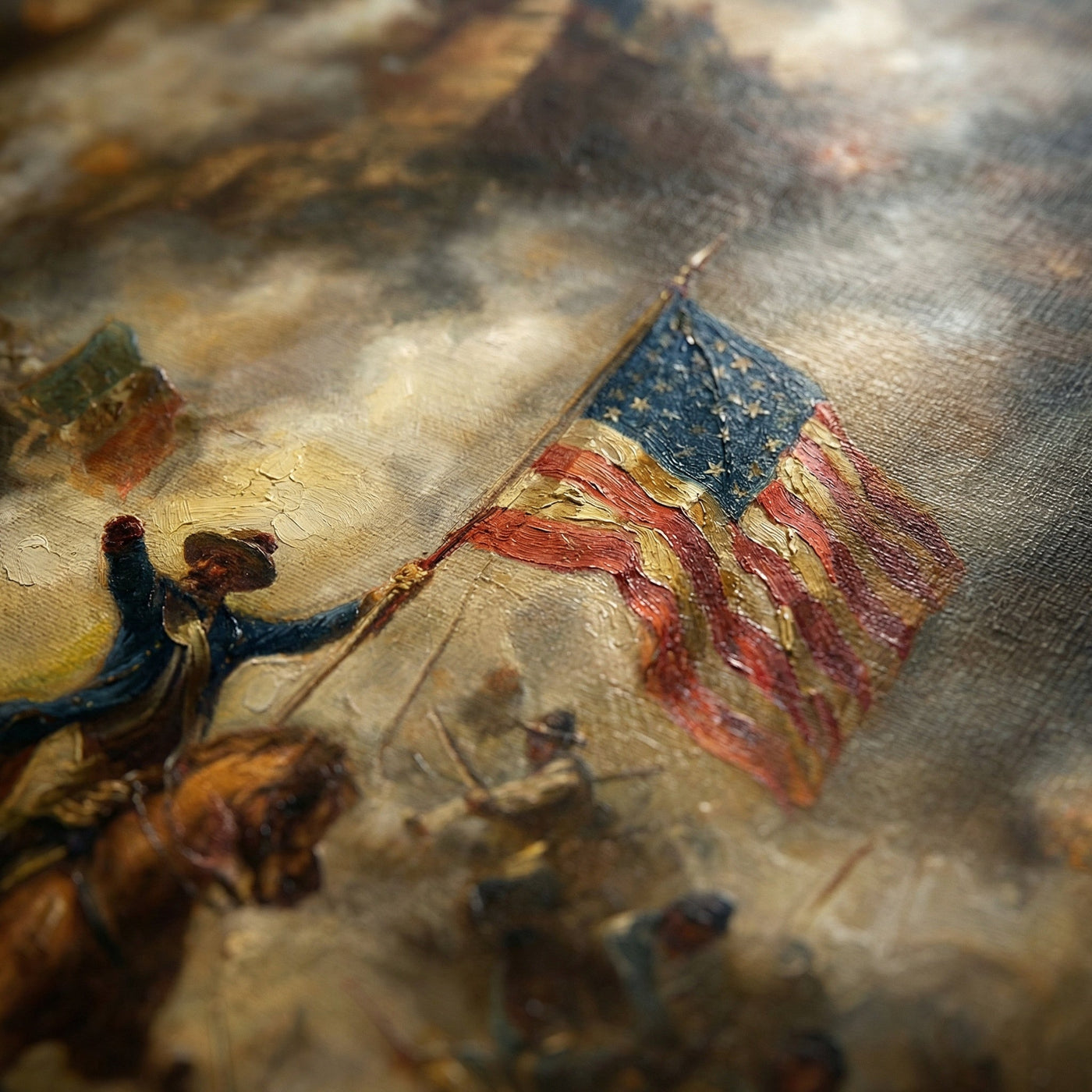 The Storm at Chapultepec — premium American wall art 5 | Canvas of America