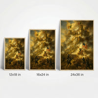 The Storm at Chapultepec — premium American wall art 6 | Canvas of America