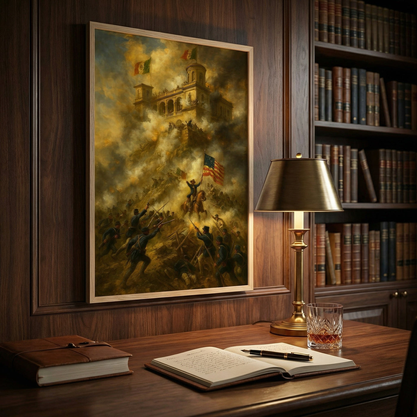The Storm at Chapultepec — premium American wall art 7 | Canvas of America