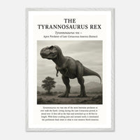 The Tyrannosaurus Rex – Canvas Art Print | Canvas of America