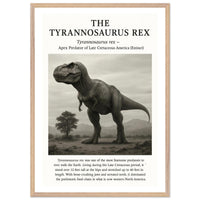 The Tyrannosaurus Rex – Canvas Art Print | Canvas of America