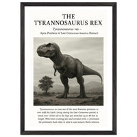 The Tyrannosaurus Rex – Canvas Art Print | Canvas of America