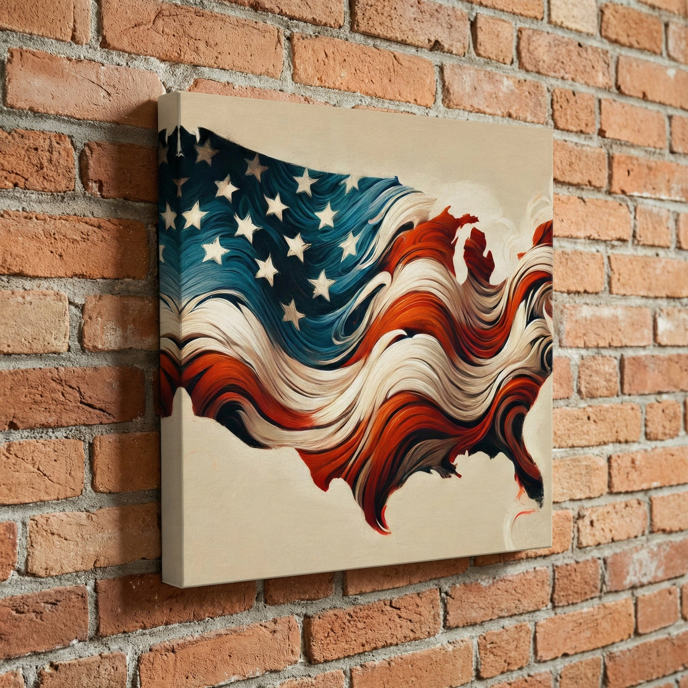 United Flag of America — premium American wall art 8 | Canvas of America
