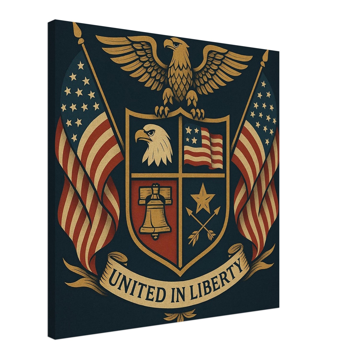 United in Liberty – Canvas Art Print | Canvas of America