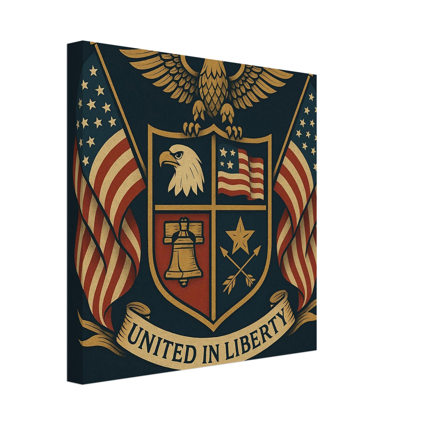 United in Liberty – Canvas Art Print | Canvas of America