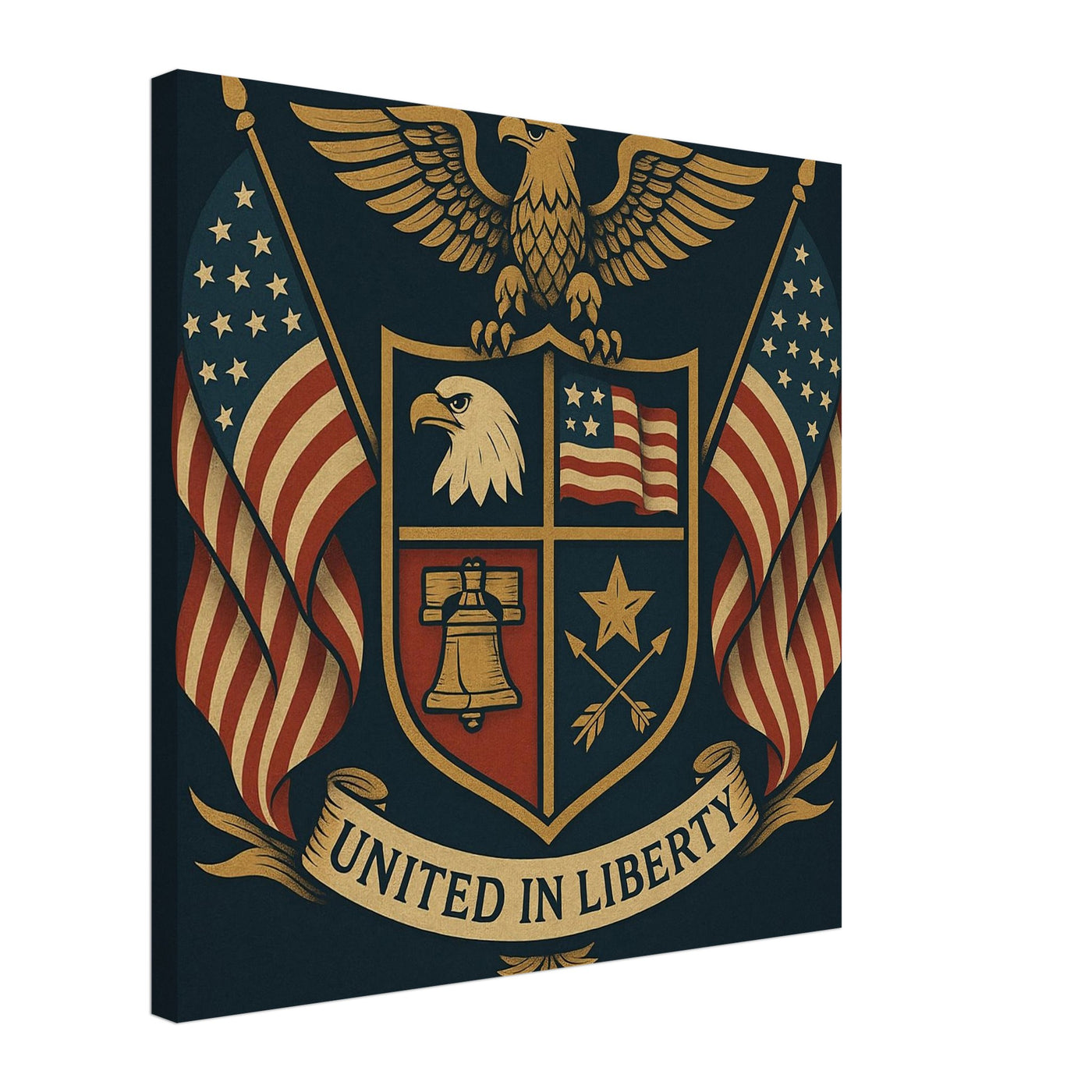 United in Liberty – Canvas Art Print | Canvas of America