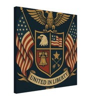 United in Liberty – Canvas Art Print | Canvas of America