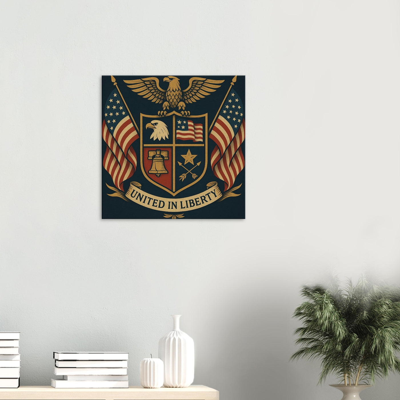 United in Liberty – Canvas Art Print | Canvas of America