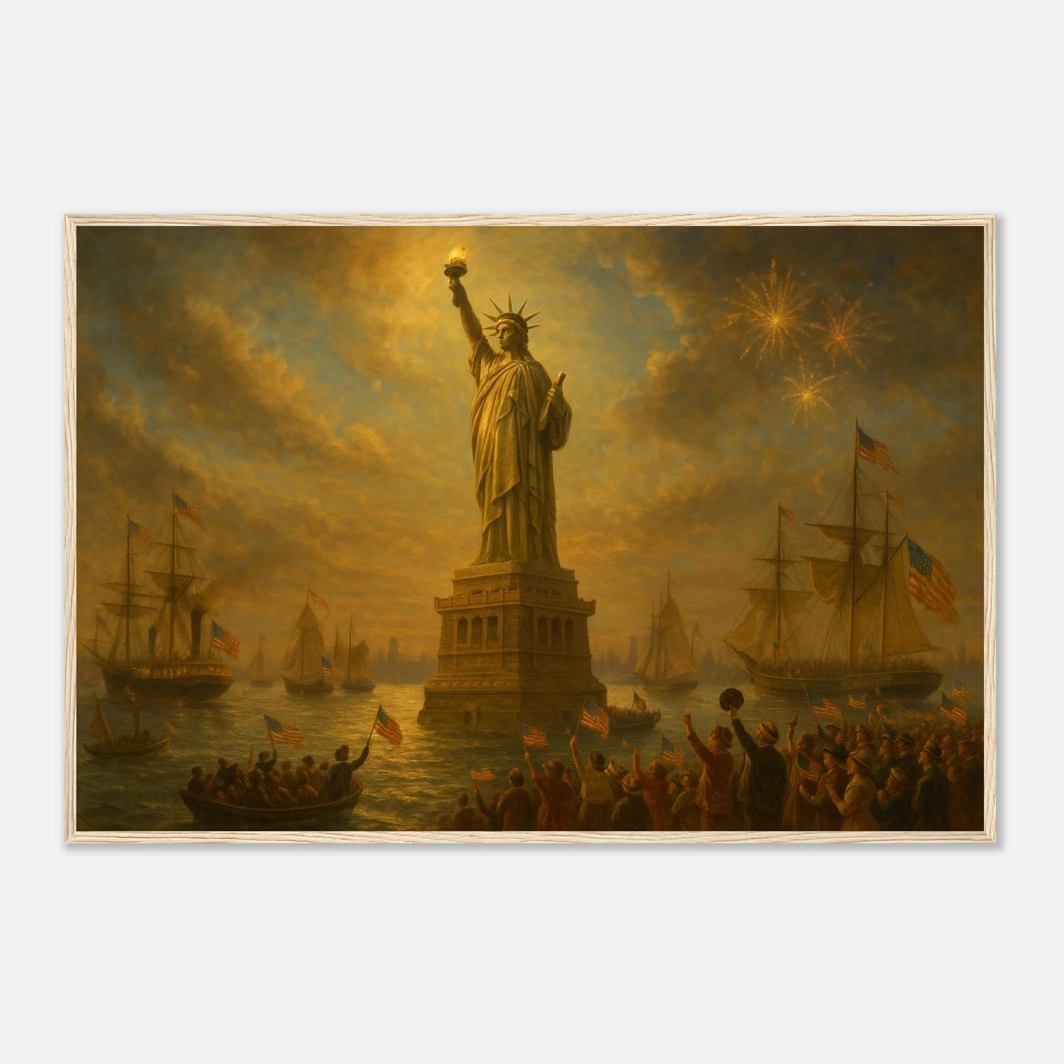 Unveiling of Liberty – Canvas Art Print | Canvas of America