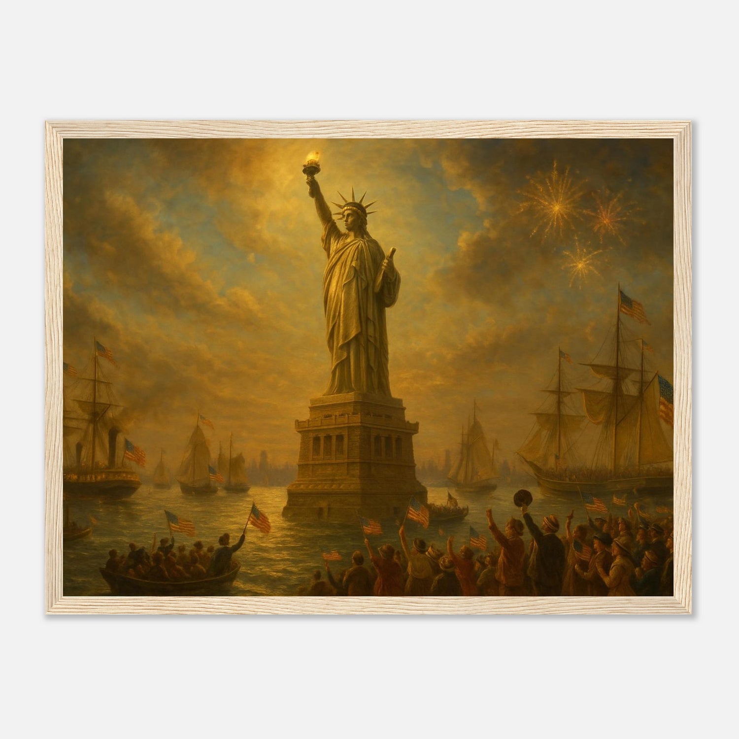 Unveiling of Liberty – Canvas Art Print | Canvas of America