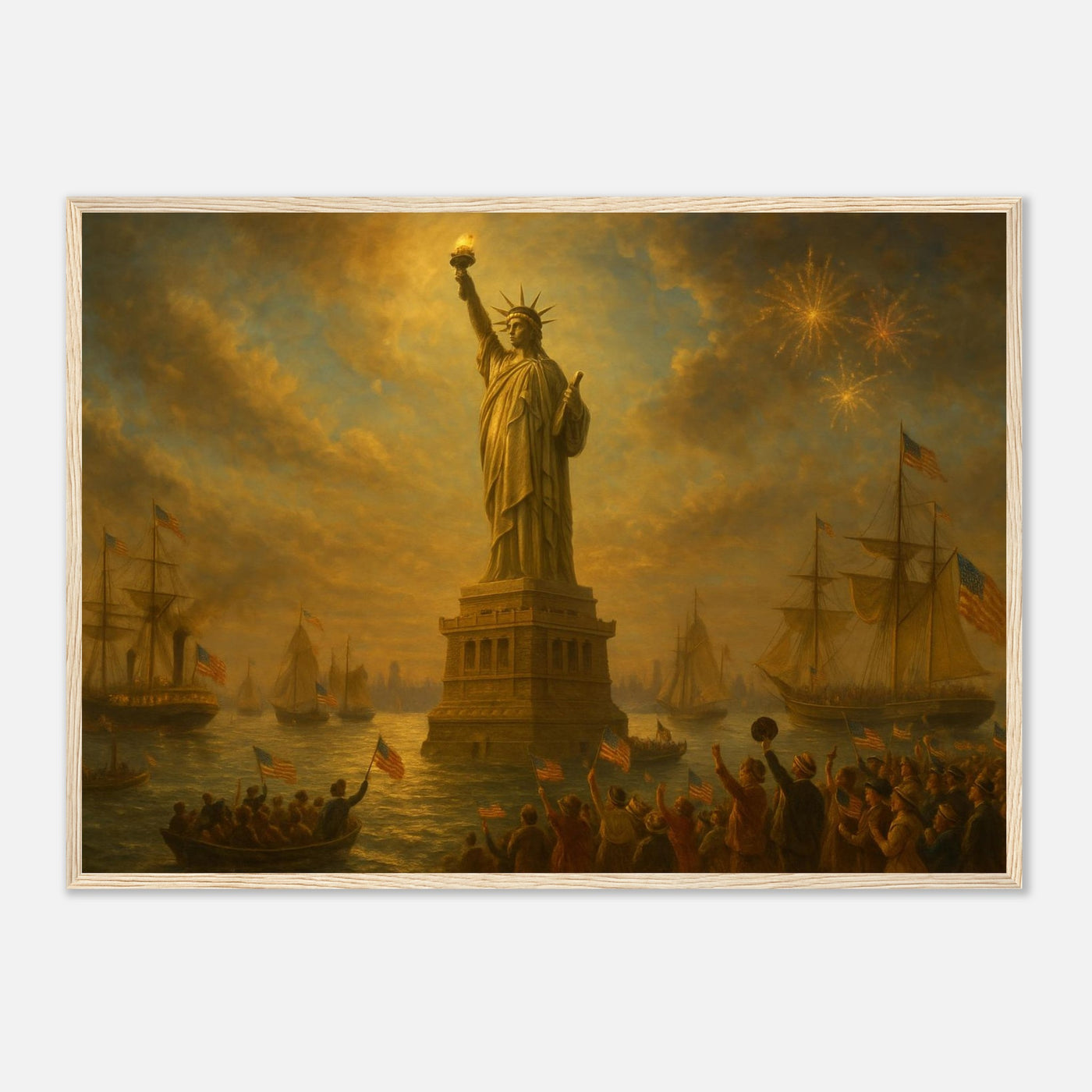 Unveiling of Liberty – Canvas Art Print | Canvas of America