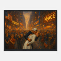 V Day on Times Square – Canvas Art Print | Canvas of America