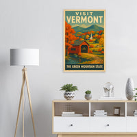 Vermont – Canvas Art Print | Canvas of America
