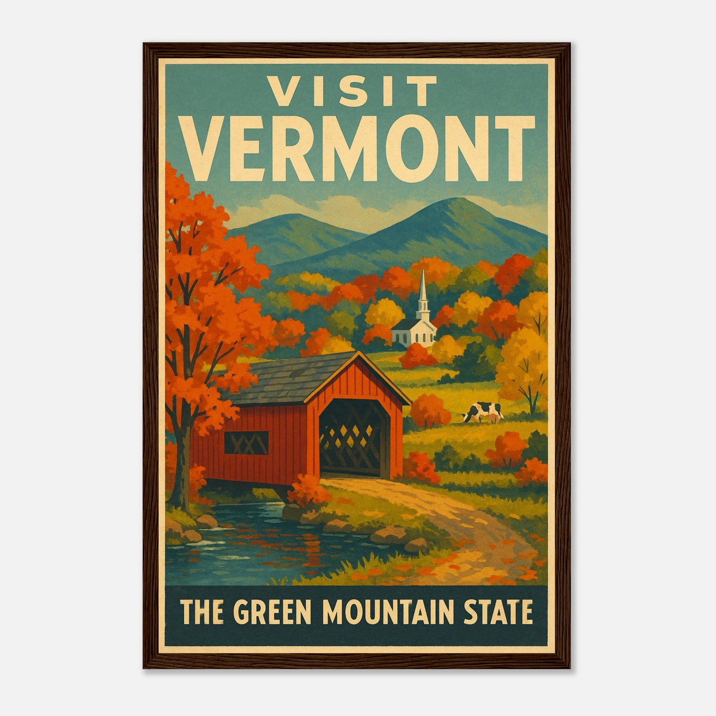 Vermont – Canvas Art Print | Canvas of America