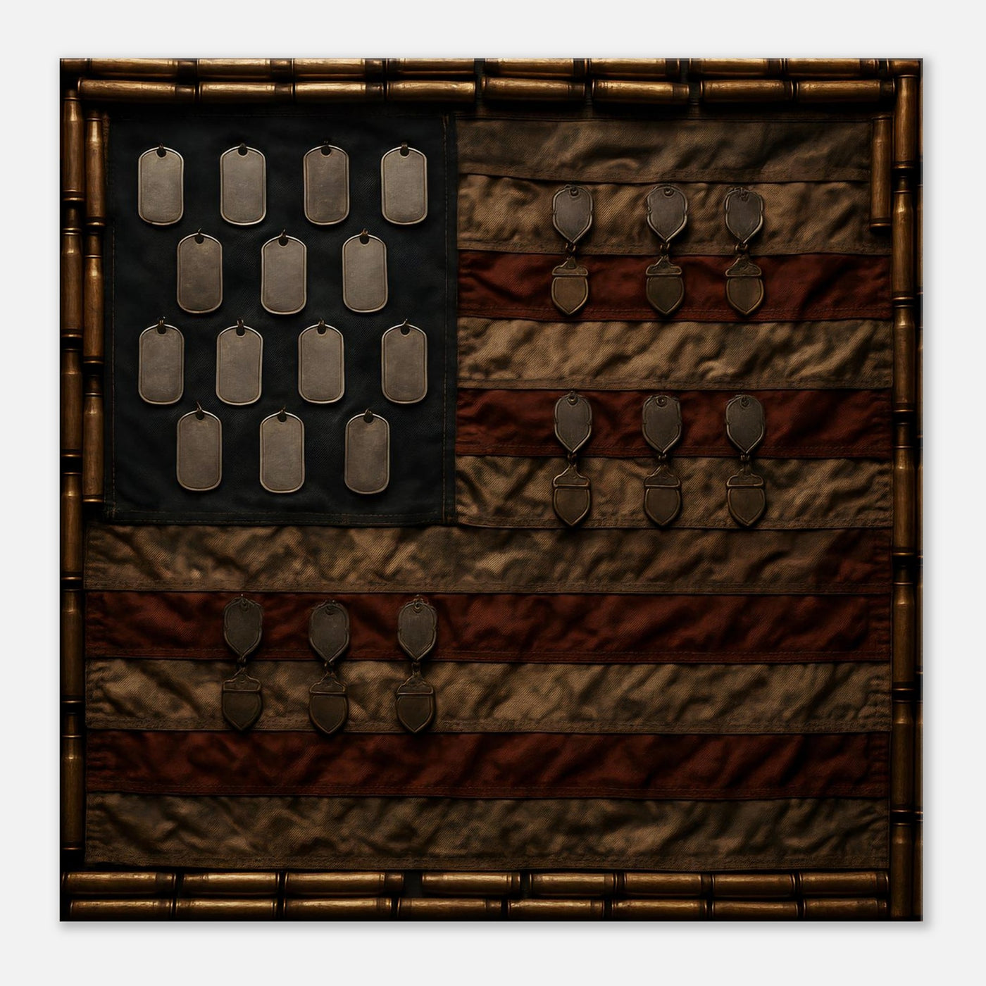 Veteran Flag – Canvas Art Print | Canvas of America